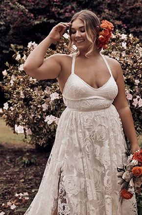 Trouwjurken voor curvy brides